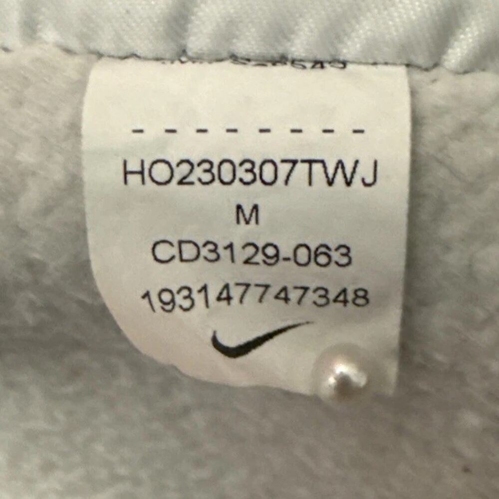 Nike Mens M Cargo Joggers Heather Gray Sportswear Club Fleece Sweatpants - Picture 8 of 9